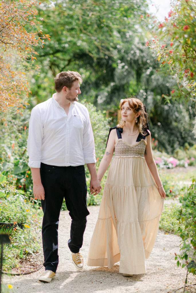 Palm Beach Engagement Shoot. Engagement session at Mounts Botanical Garden.