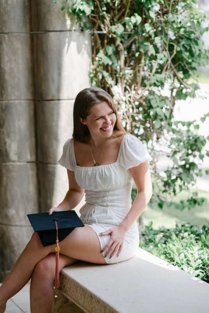 Palm Beach Atlantic University grad-inspired session on Worth Avenue